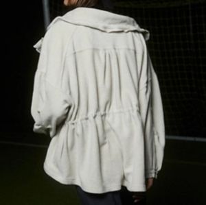 Free People She's All That Fleece muted beige sz xs Jacket